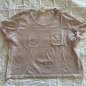 wool& Hailee tee, XL striped